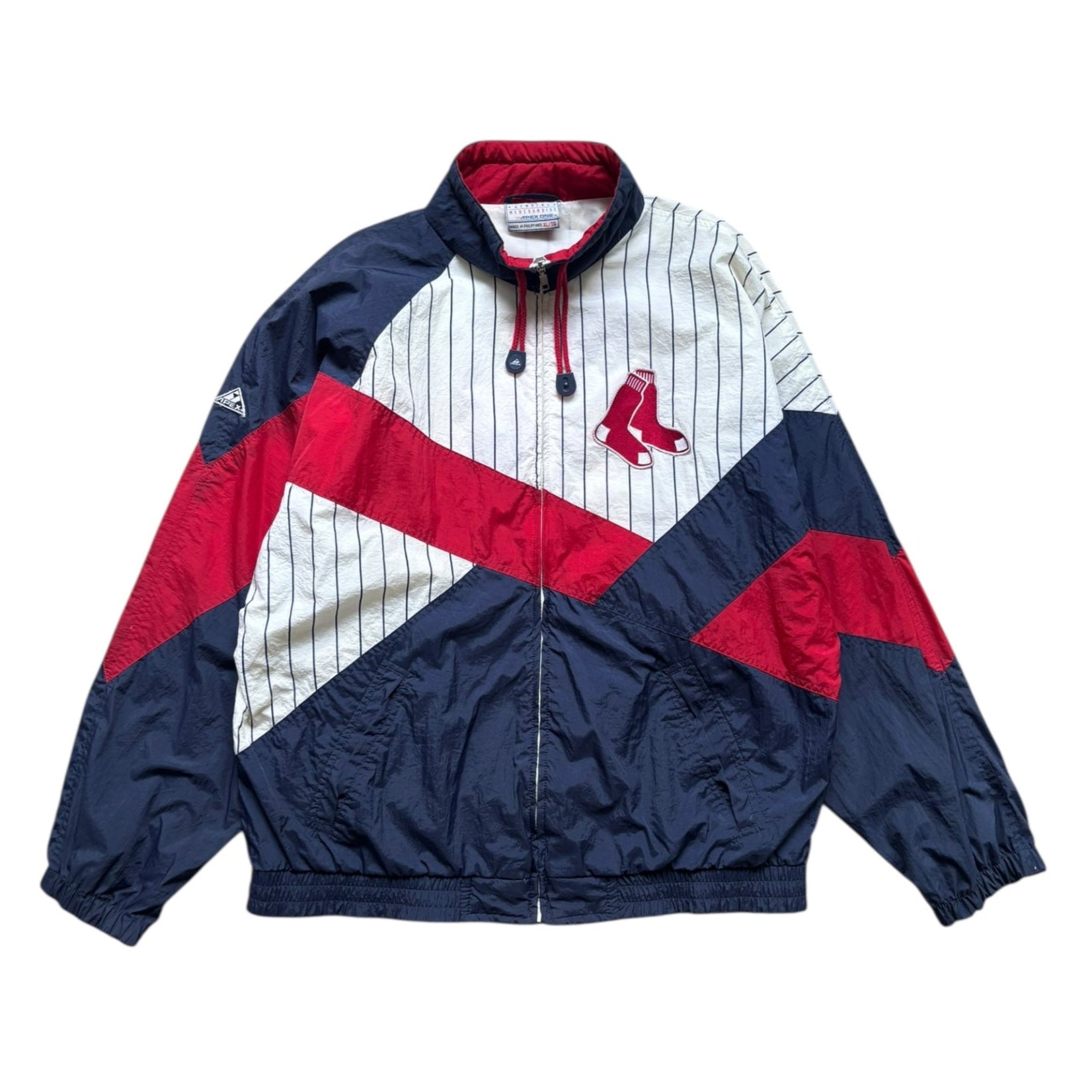 1990s Vintage Apex One Boston Red Sox Baseball Jacket (XL) - Quaint Vintage