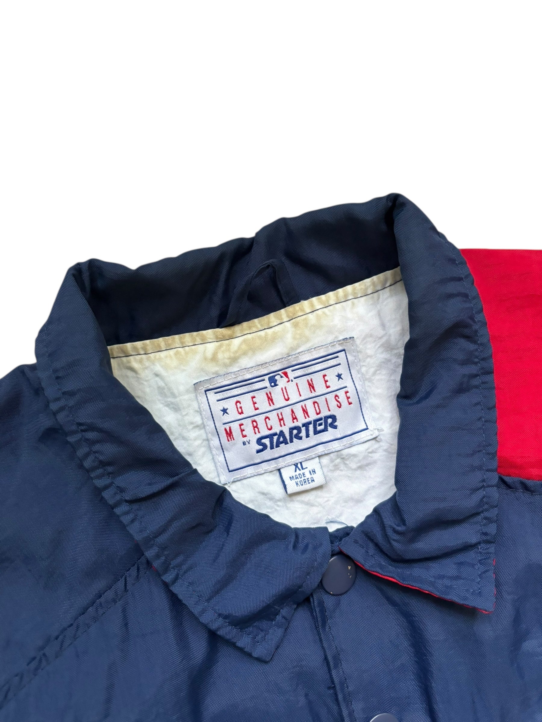 1990s Cleveland Indians Starter Dugout Jacket (XL)