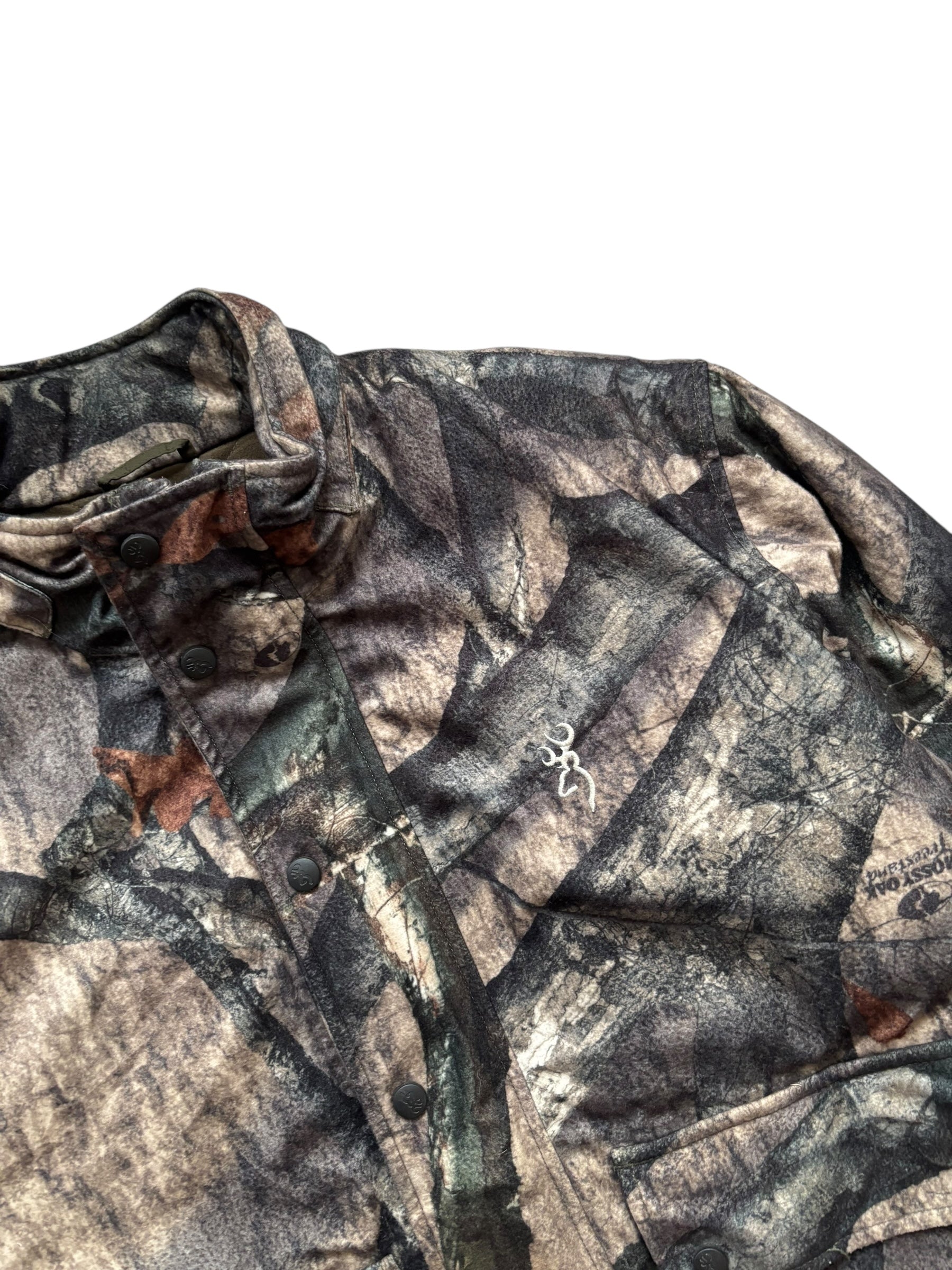 Vintage Zip-Up Hunting Jacket (XL)