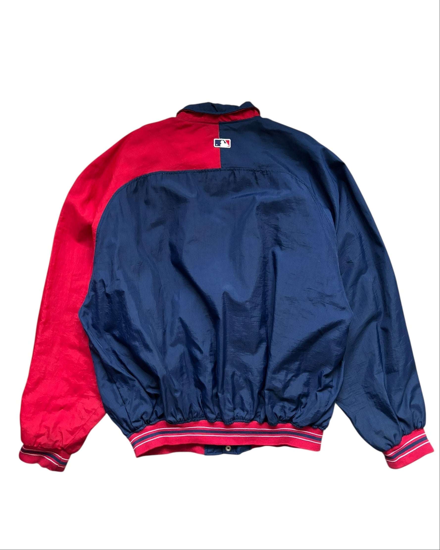 1990s Vintage Starter Cleveland Indians MLB Dugout Jacket (XL)
