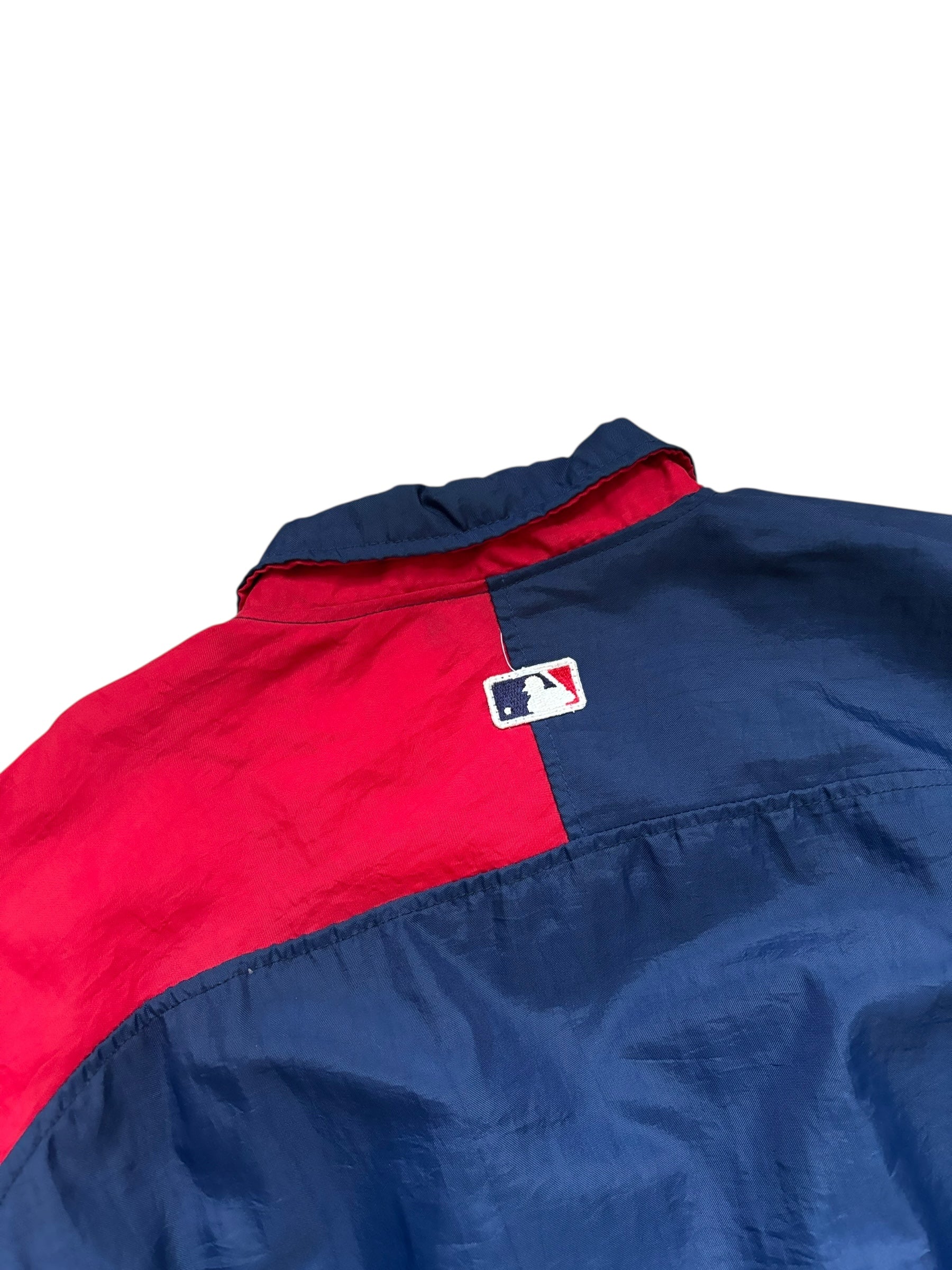 1990s Vintage Starter Cleveland Indians MLB Dugout Jacket (XL)