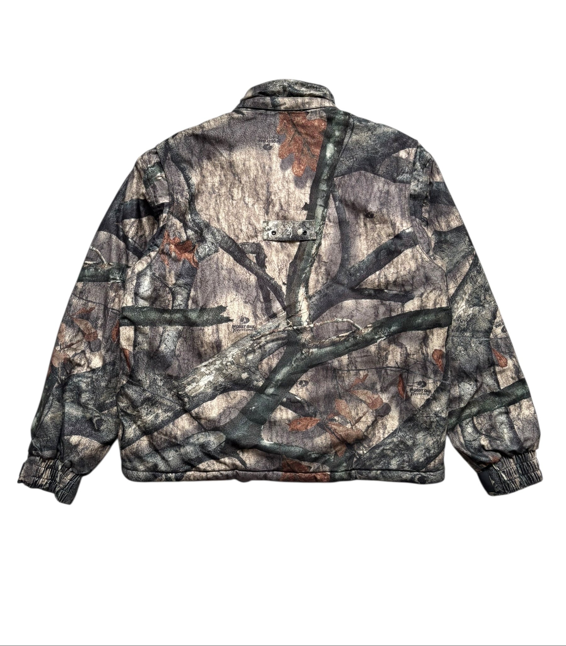 Vintage Zip-Up Hunting Jacket (XL)