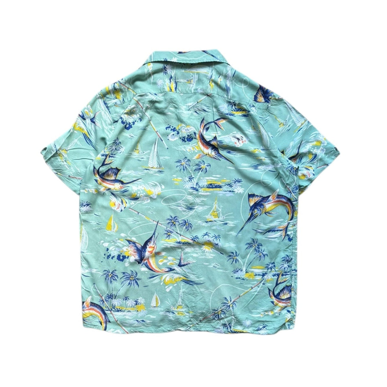 Ralph Lauren Funky Summer Shirt (M) - Quaint Vintage