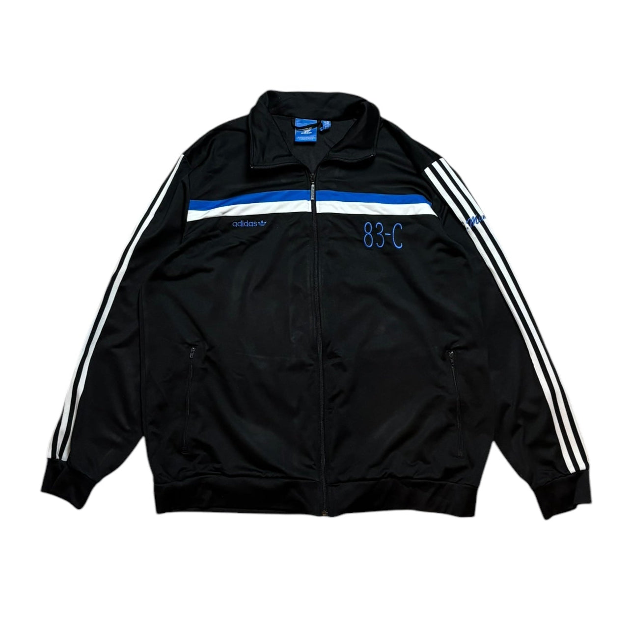 Adidas Zip-Up Sport Jacket (L) - Quaint Vintage
