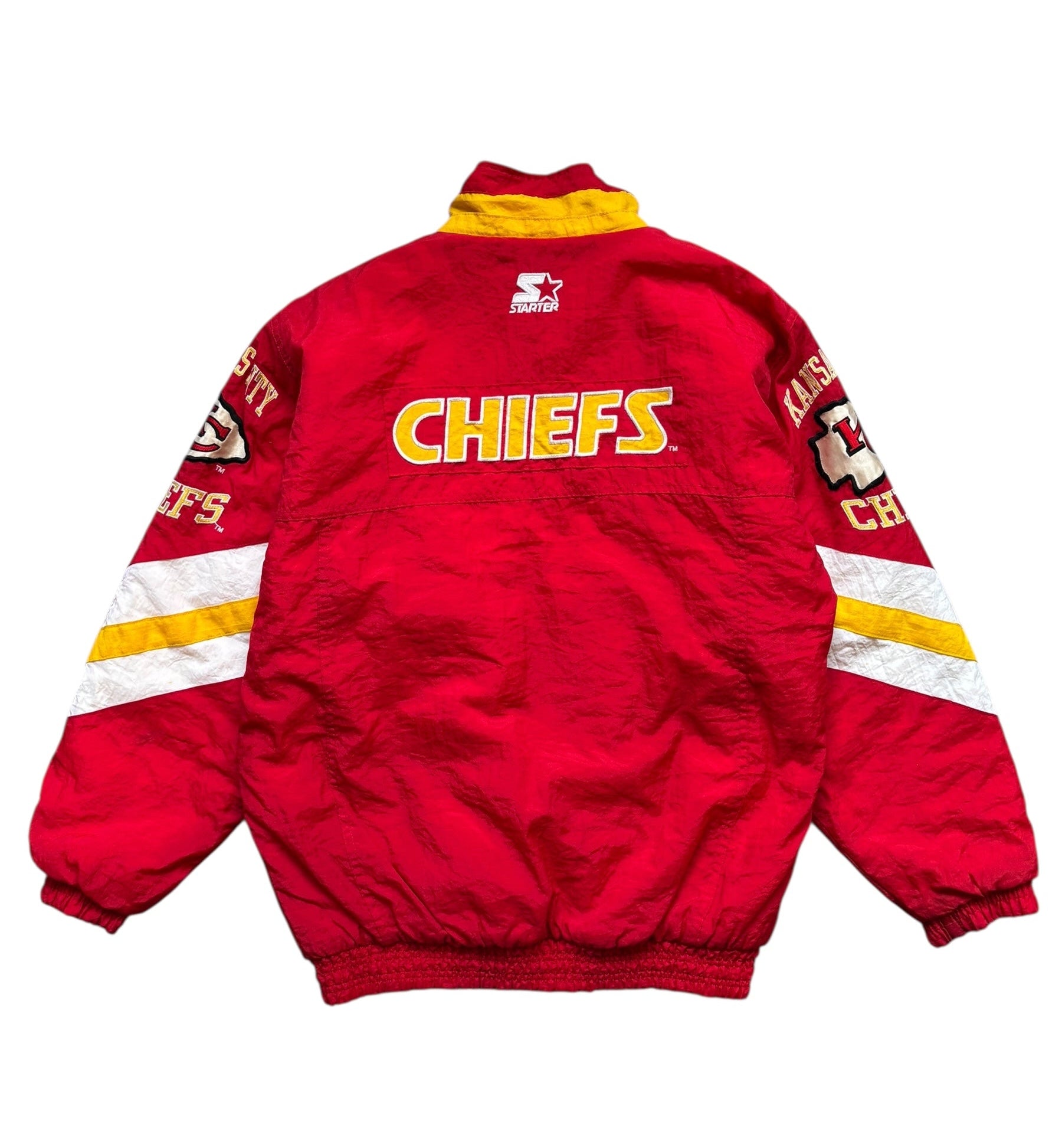 1990s NFL Pro Line Starter Kansas City Chiefs Jacket (L)