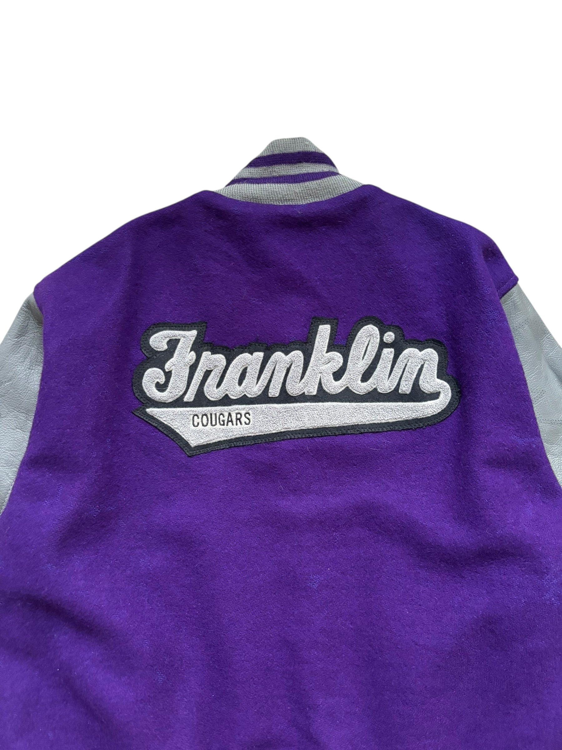 Vintage Franklin Cougars Varsity Jacket (XL)