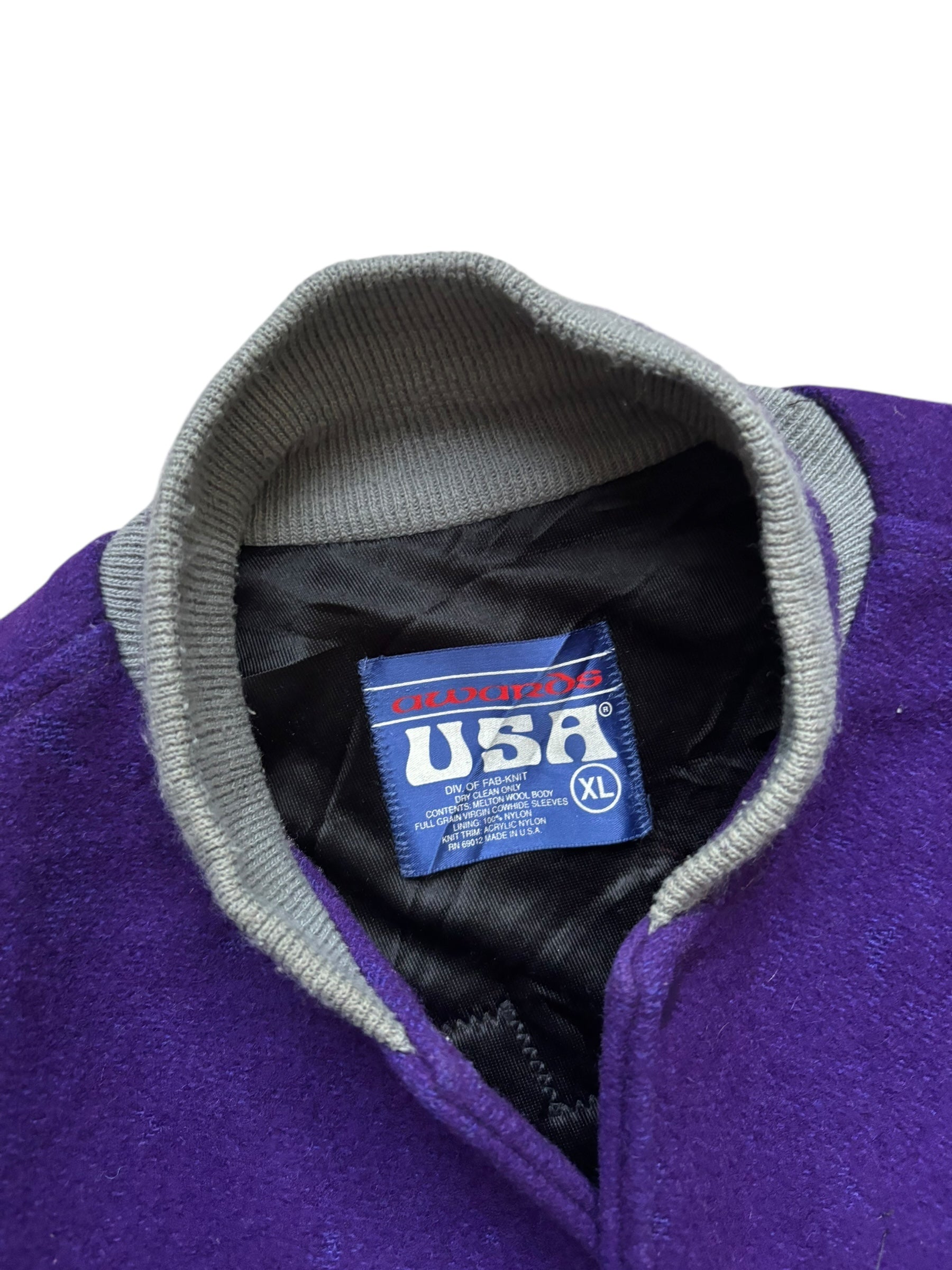 Vintage Franklin Cougars Varsity Jacket (XL)