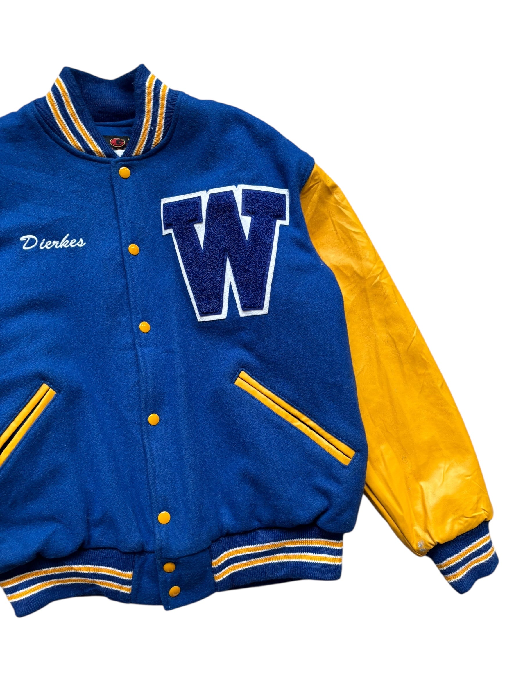 1990s Williamson Tennis Varsity Jacket (L)