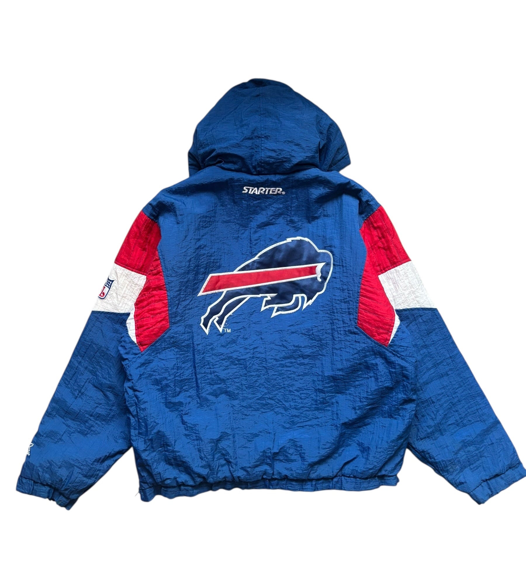 1990s Starter Buffalo Bills Hooded Jacket (L)