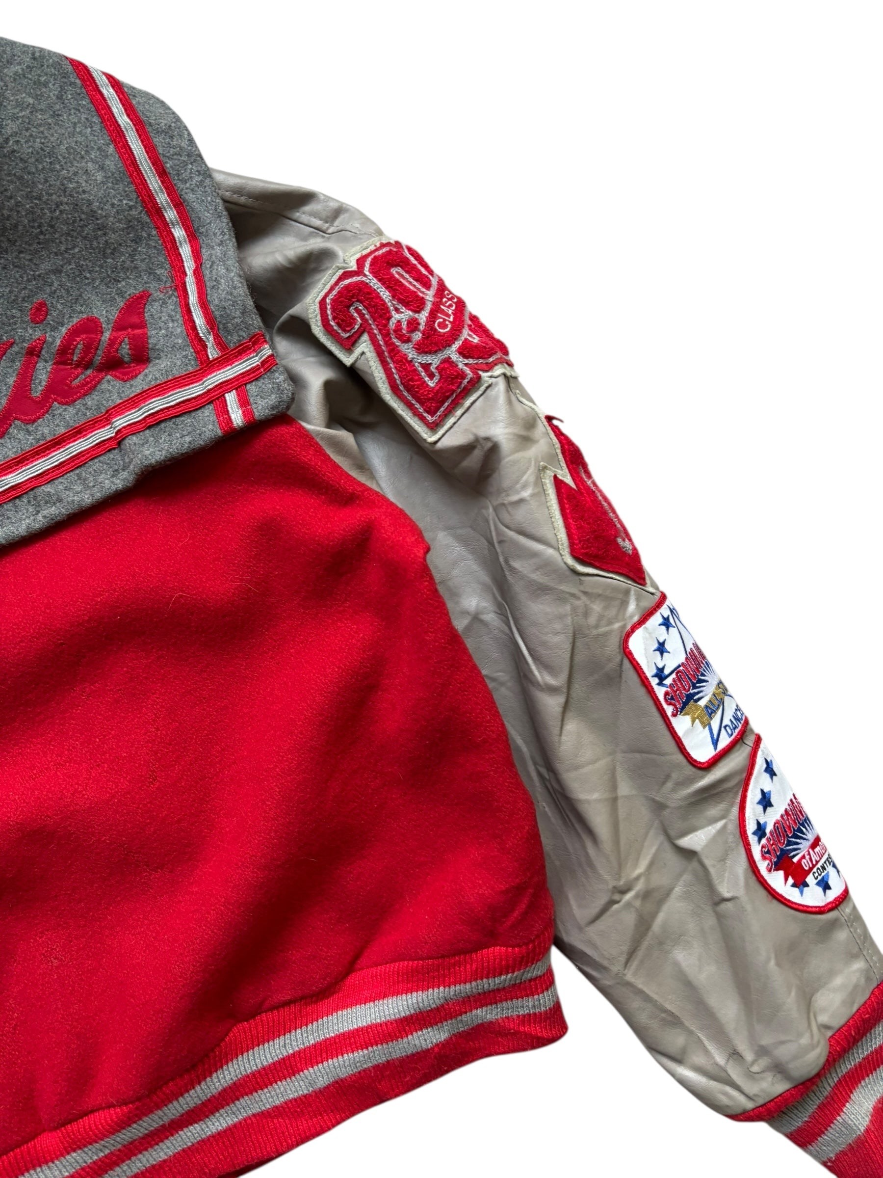 1990s Vintage Varsity Jacket Made in USA (M)