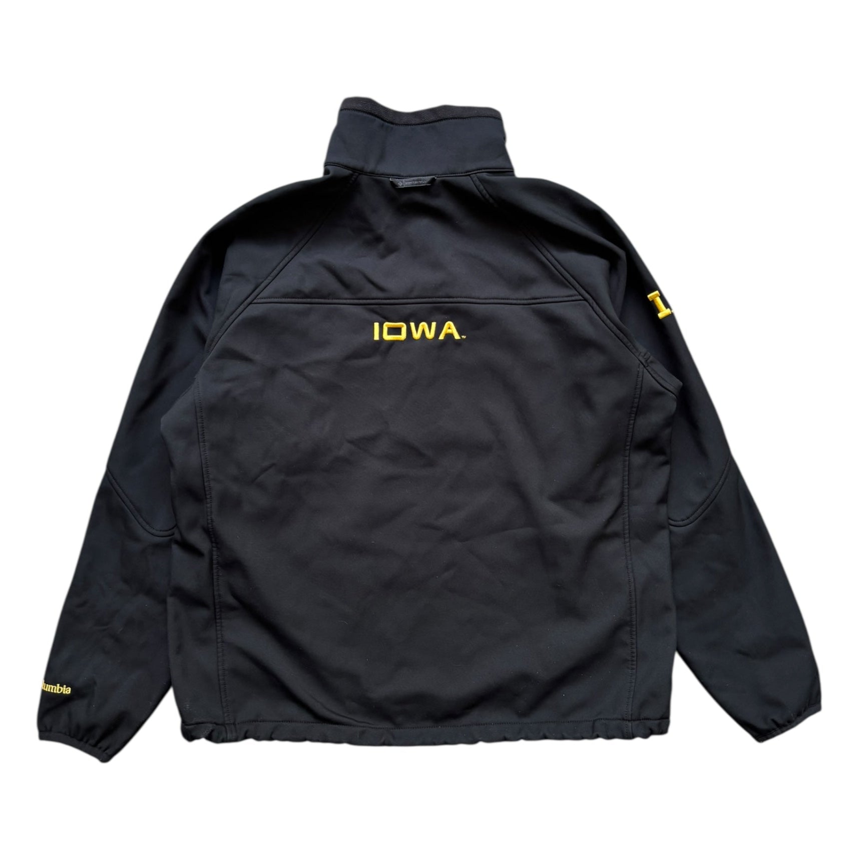 1990S Vintage Columbia Iowa Hawkeyes Jacket (L) - Quaint Vintage