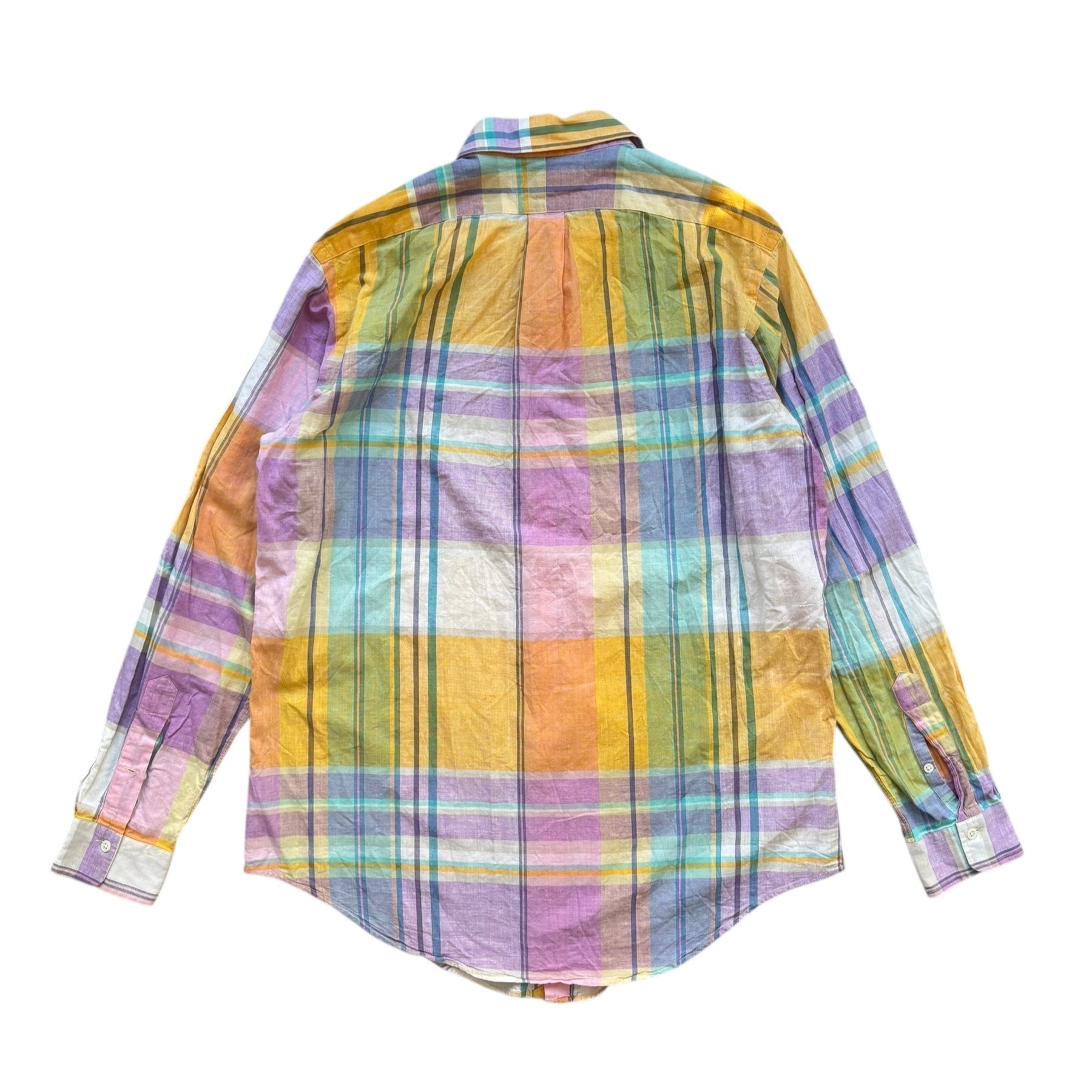 1990S Vintage Ralph Lauren Multi Color Shirt (L) - Quaint Vintage