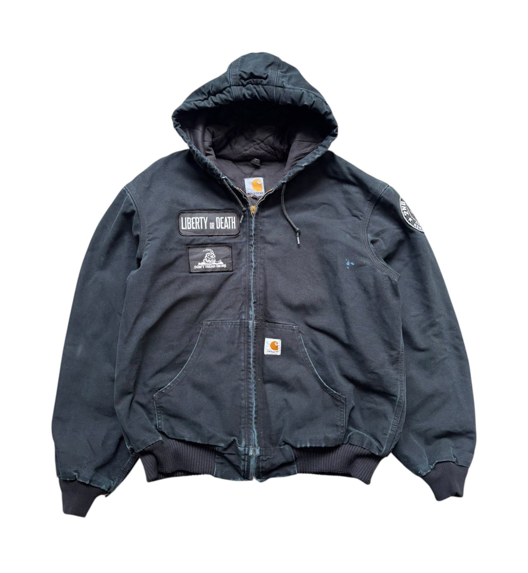 1990s Vintage Carhartt Active Jacket with Custom Patches (M) - Quaint Vintage