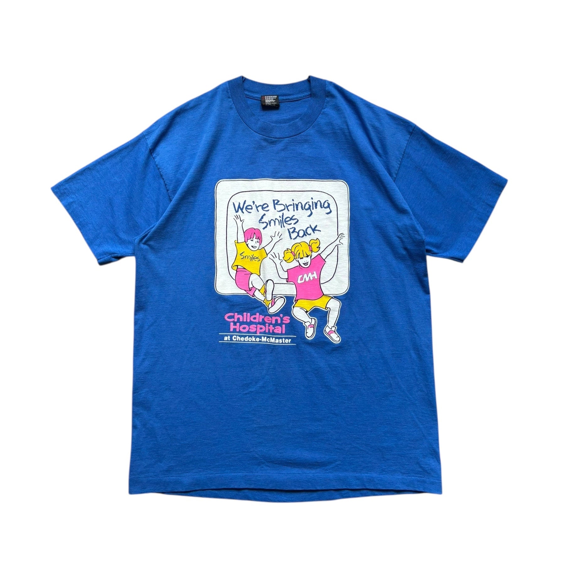 1990s Vintage Made in USA Printed T-Shirt (L) - Quaint Vintage