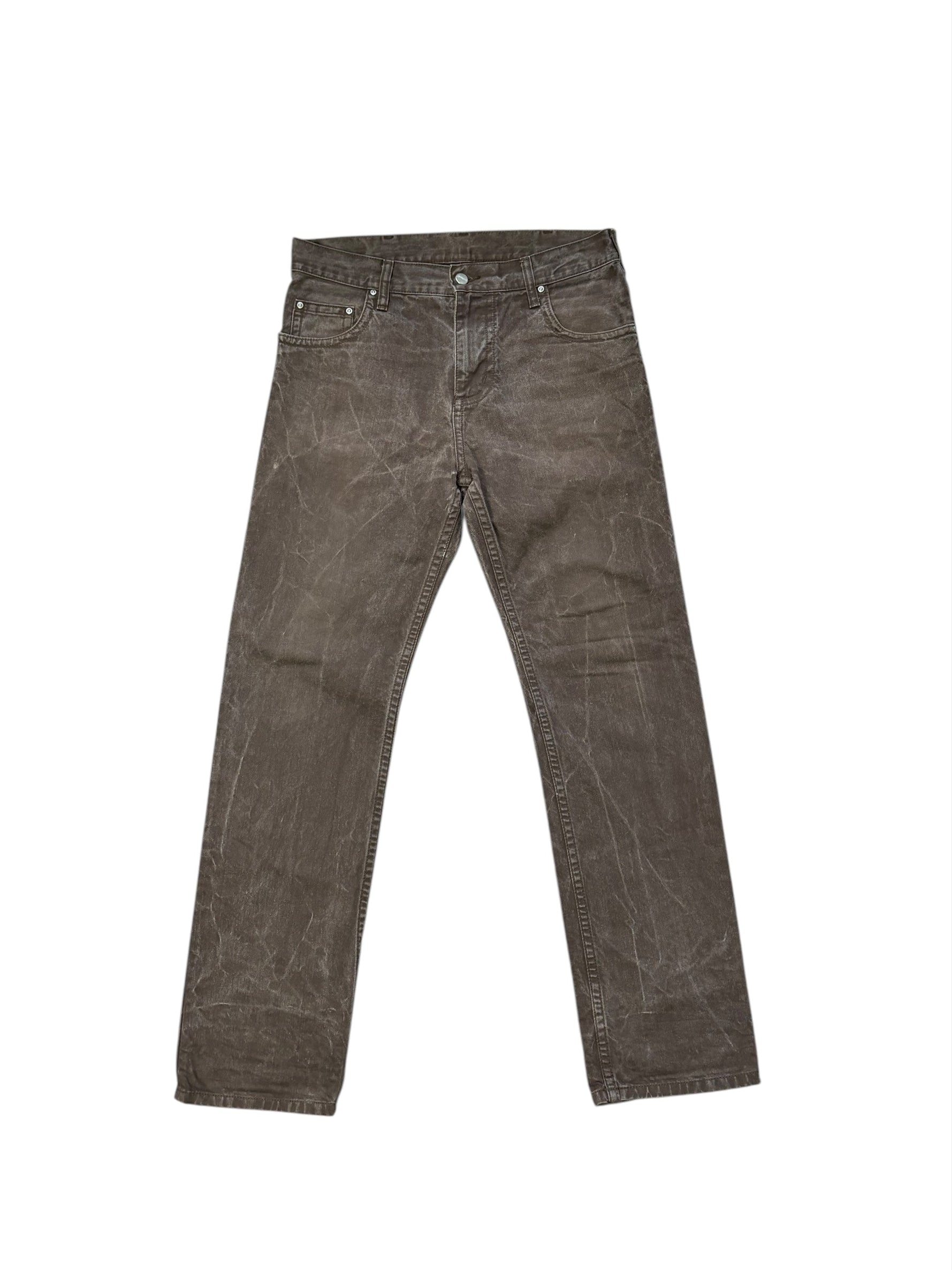 Carhartt Brown Denim Pants W30 - Quaint Vintage