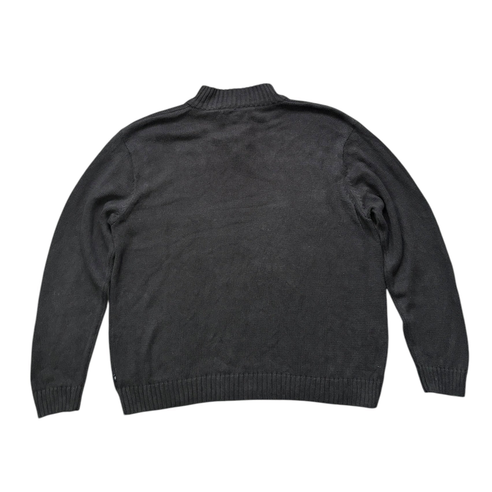 Chaps Norwegian Quarter Zip Sweater (L) - Quaint Vintage
