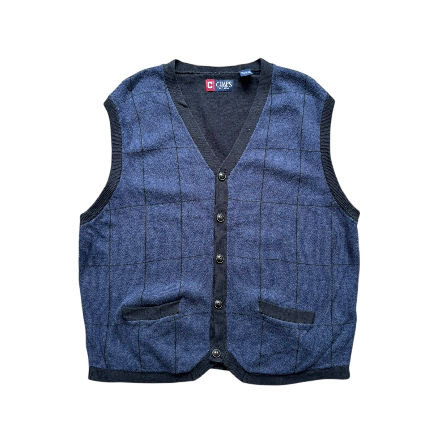 Chaps Ralph Lauren Sweater Vest (M) - Quaint Vintage