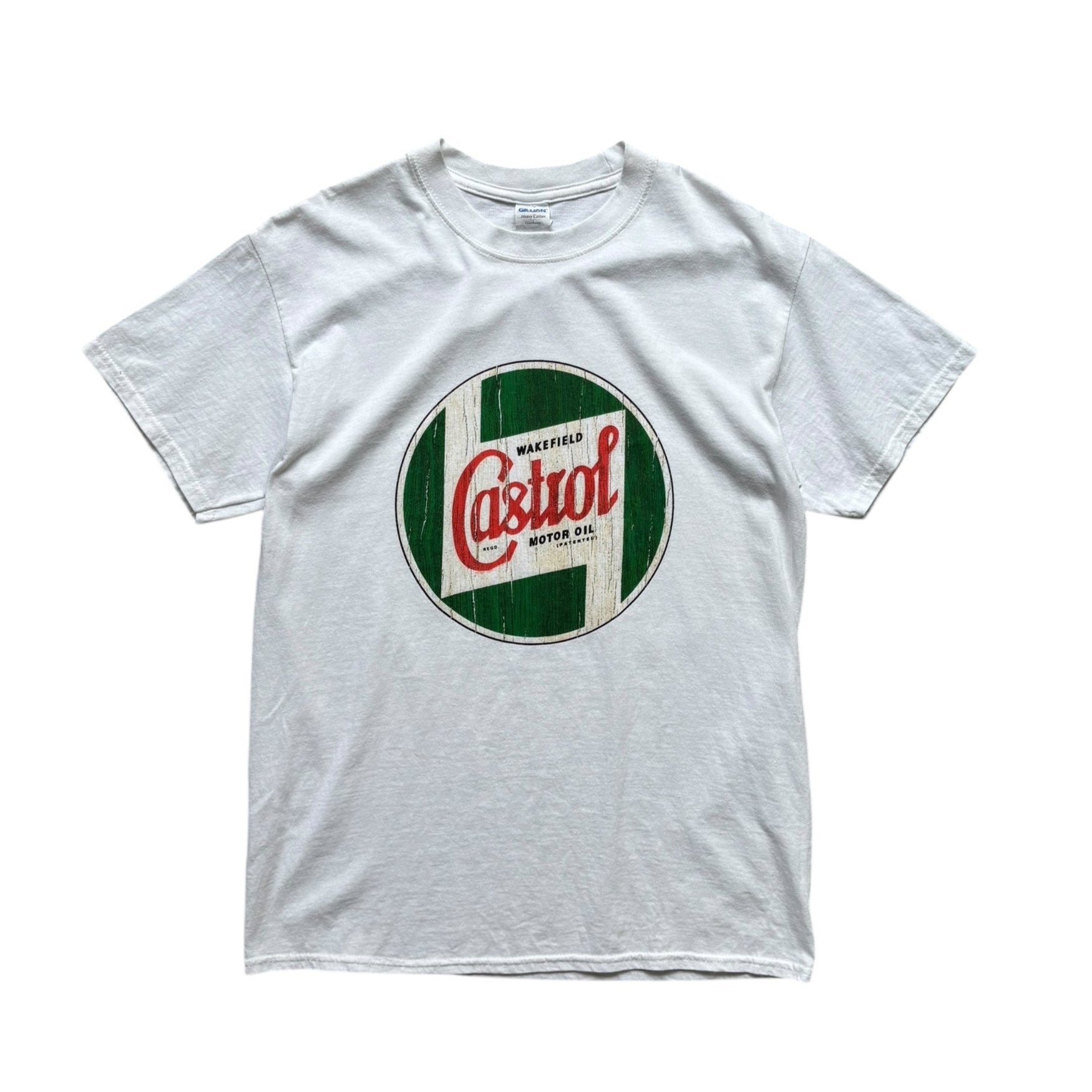 Gildan Vintage Castrol T-Shirt (M) - Quaint Vintage