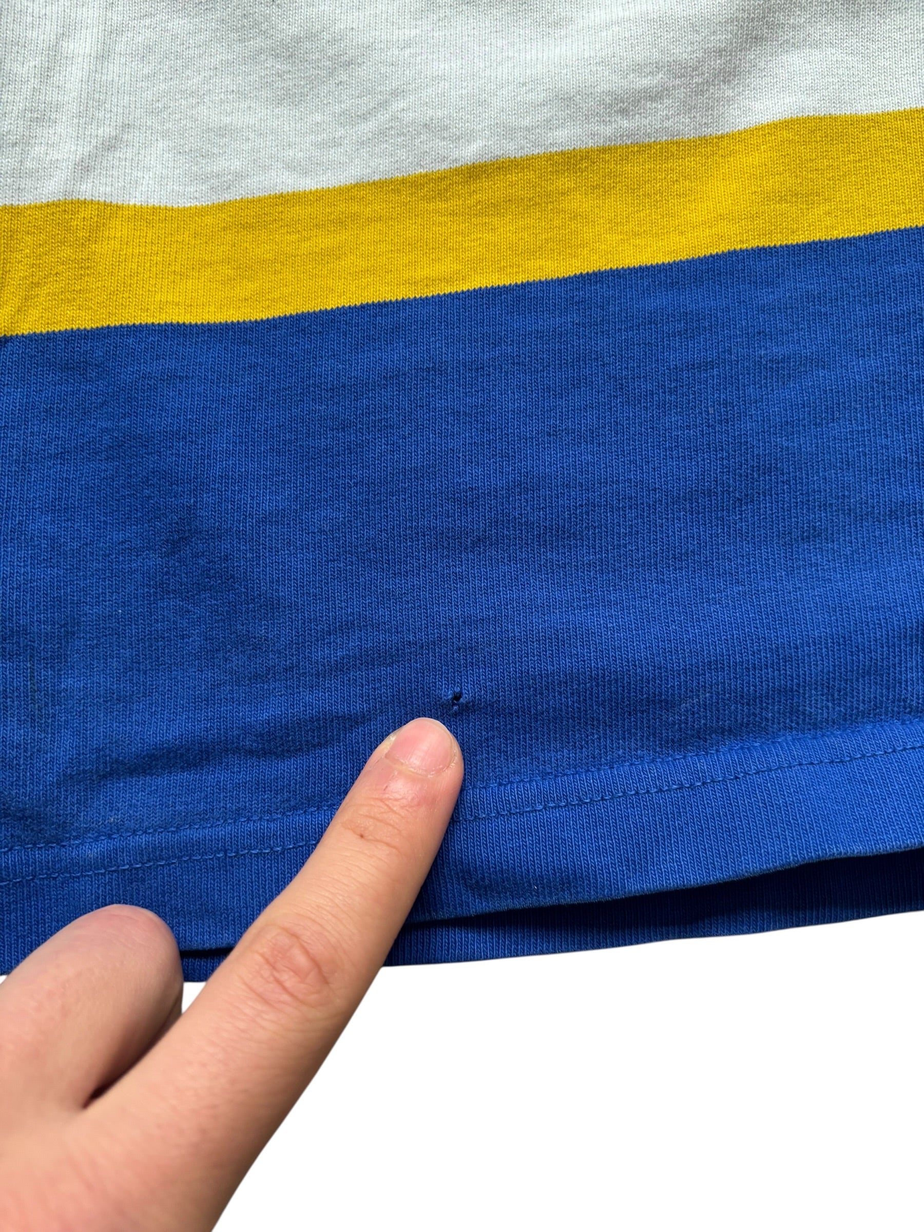 Vintage Ralph Lauren Striped Rugby Polo Shirt (L)