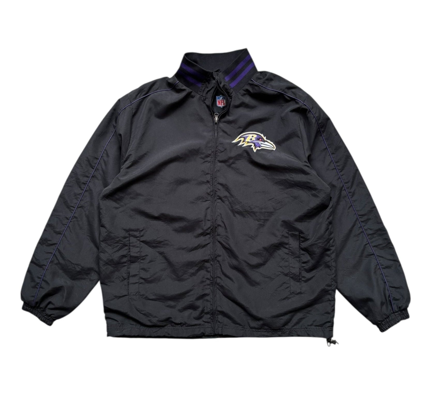 NFL Baltimore Ravens Sport Jacket (L) - Quaint Vintage