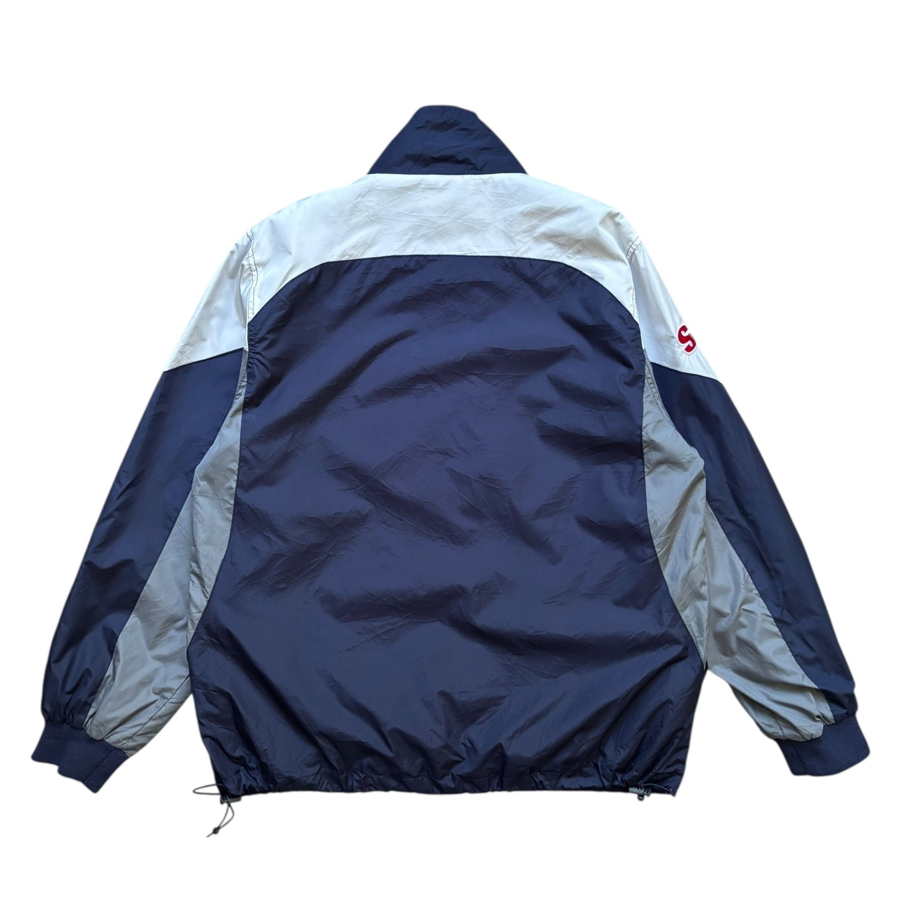 NFL Vintage Navy Track Jacket (L) - Quaint Vintage