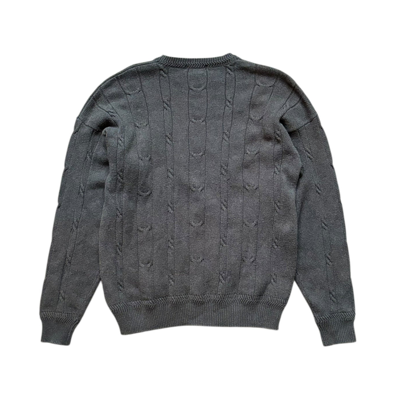 Nautica Cable Knit Sweater (S) - Quaint Vintage
