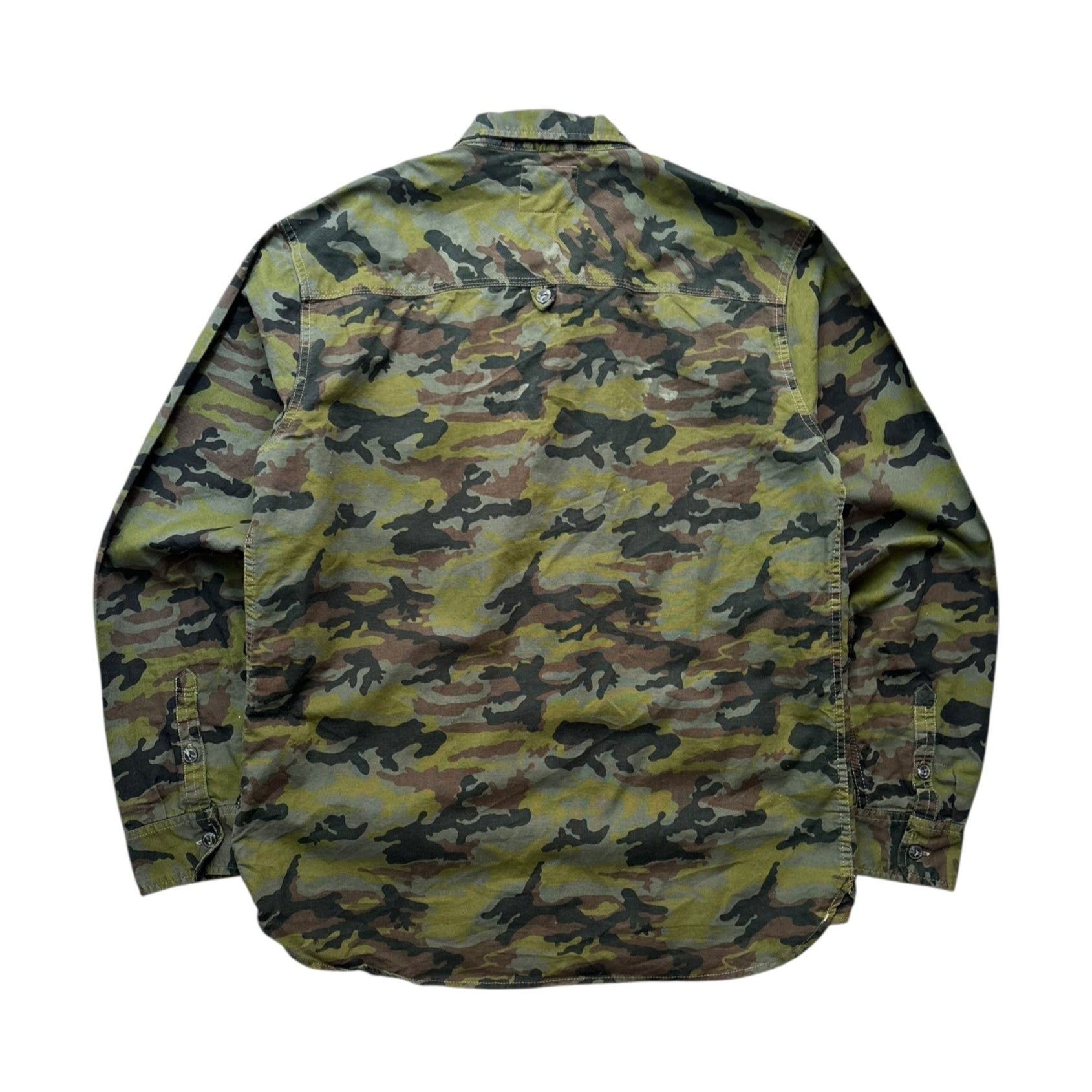 Levi's Camo Shirt (M) - Quaint Vintage