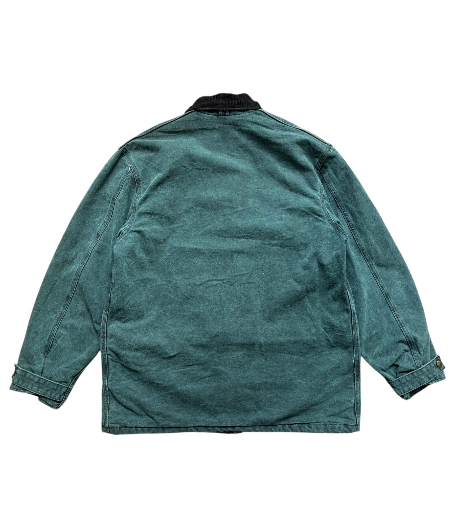1980s Carhartt Vintage Blanket-Lined Chore Coat (XL)