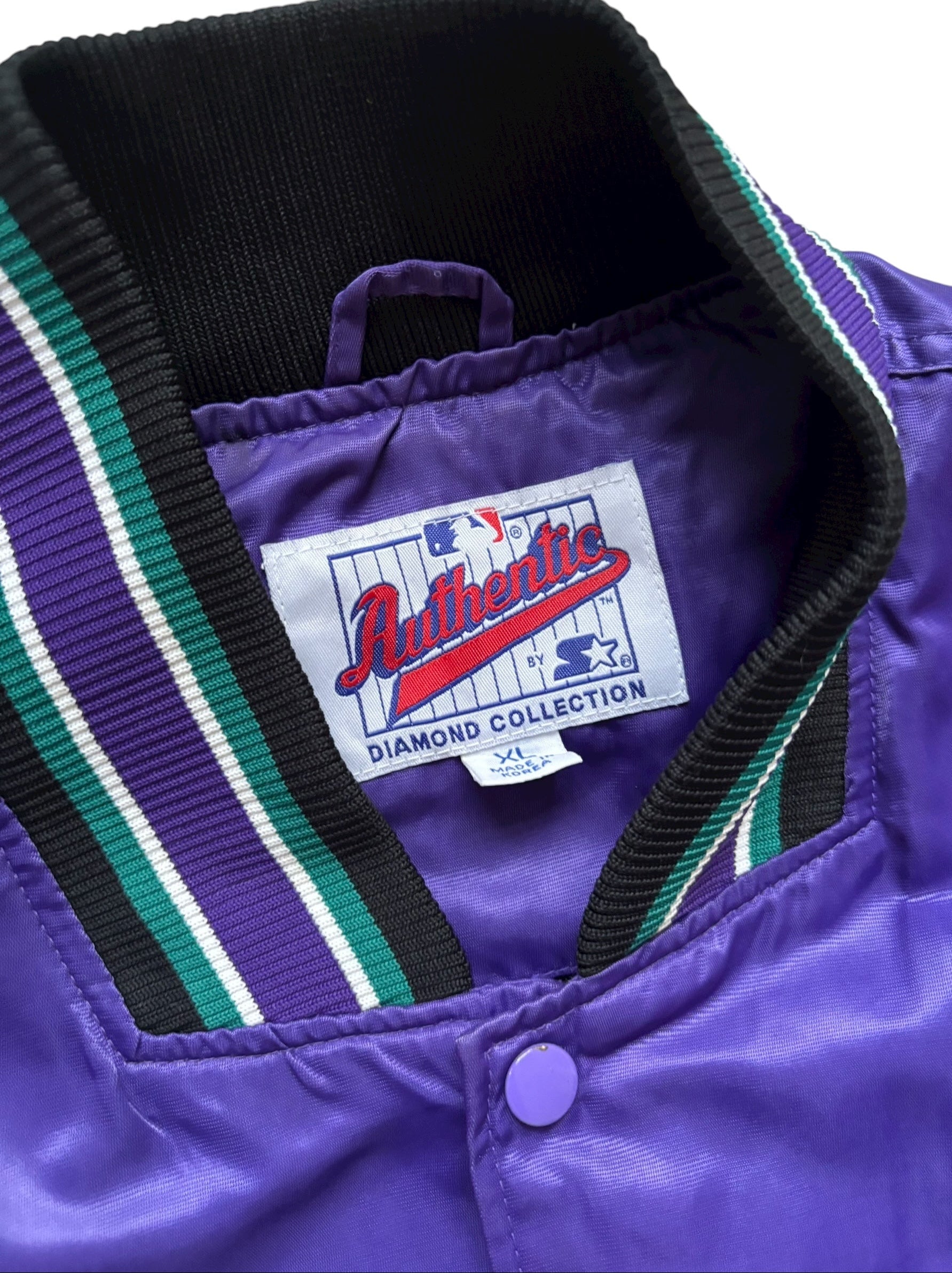 1998 Rare Vintage Starter Arizona Diamondbacks Baseball Jacket (XL)