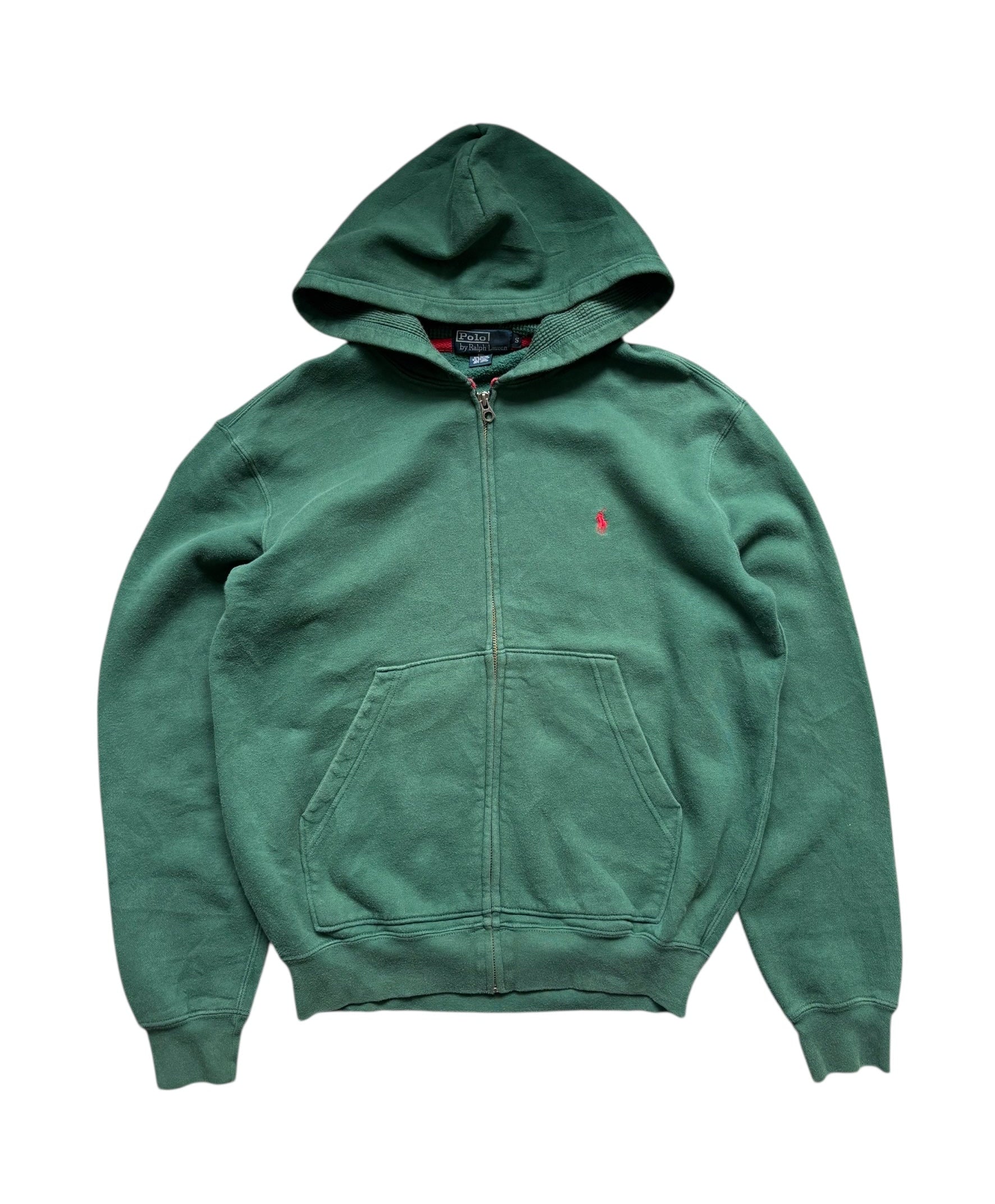 Vintage Ralph Lauren Zip-Up Hoodie (S)