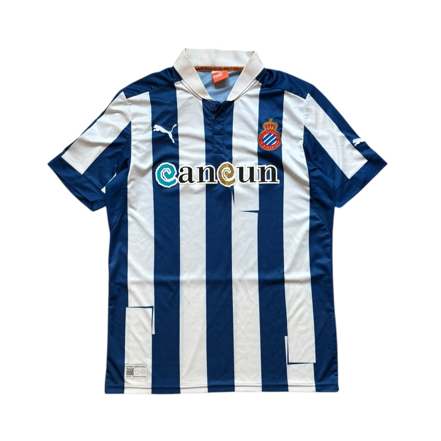 Puma Espanyol 2012/13 Football Shirt (M) - Quaint Vintage