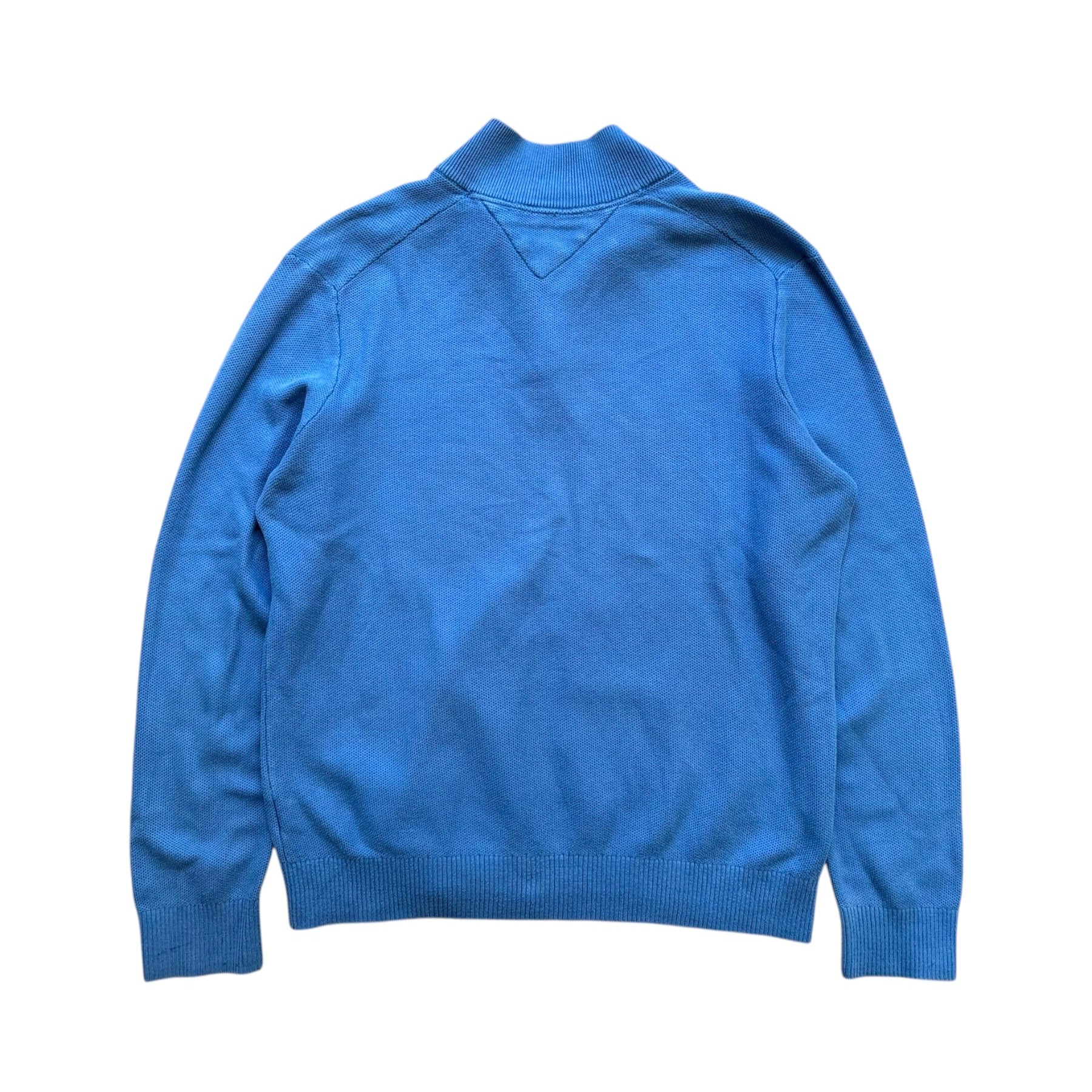 Tommy Hilfiger Quarter Zip Sweater (L) - Quaint Vintage