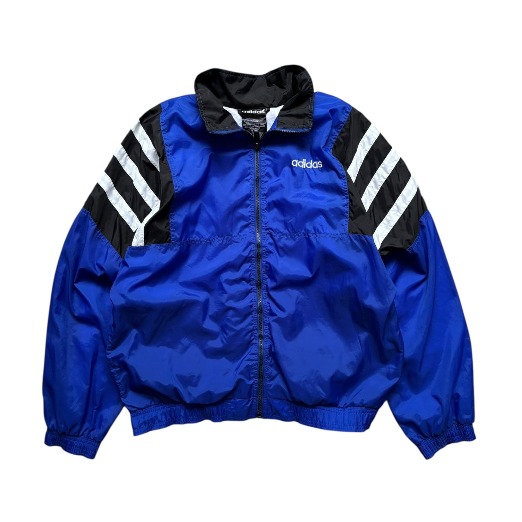 Vintage Adidas Blue Track Jacket - Quaint Vintage