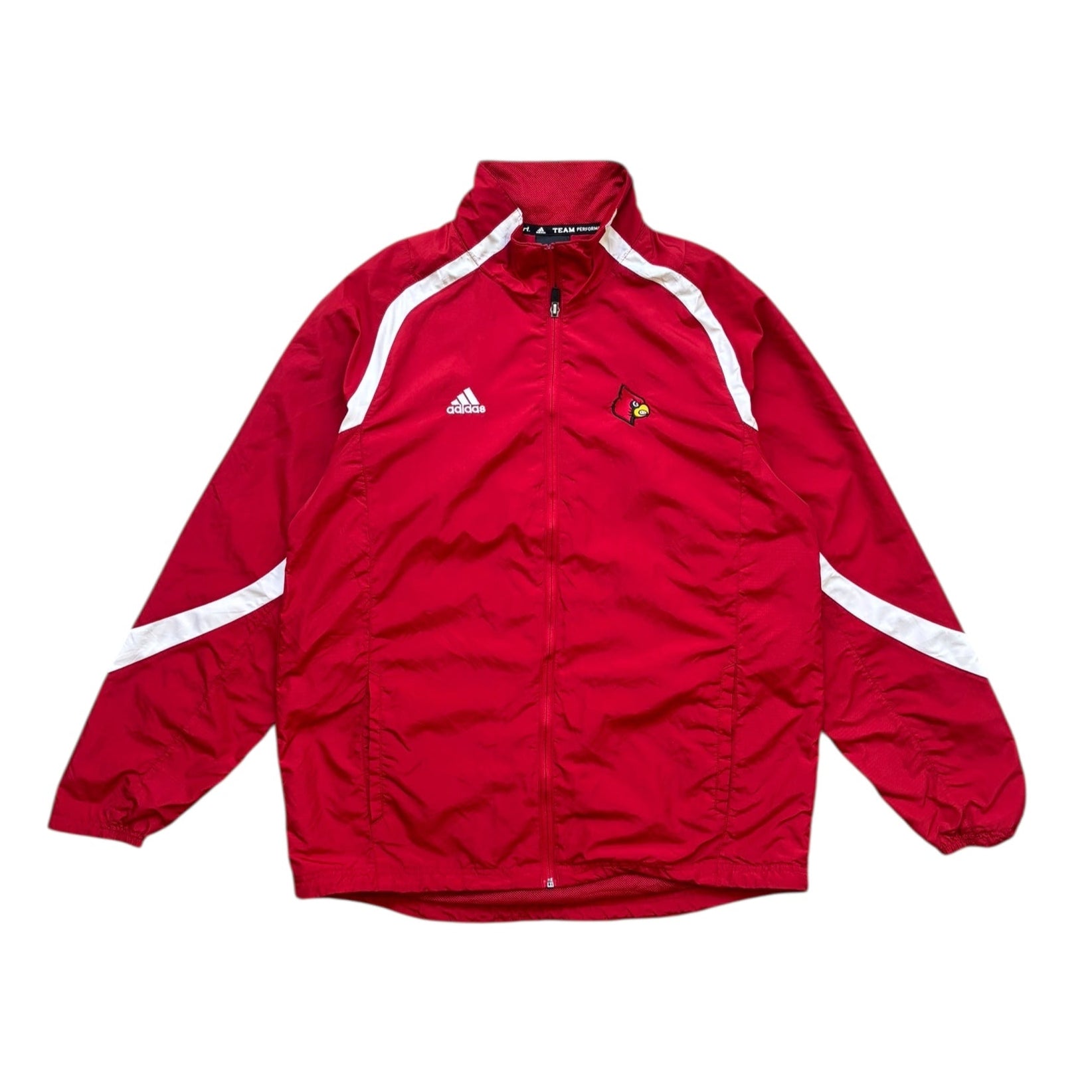 Vintage Adidas Red Track Jacket (M) - Quaint Vintage