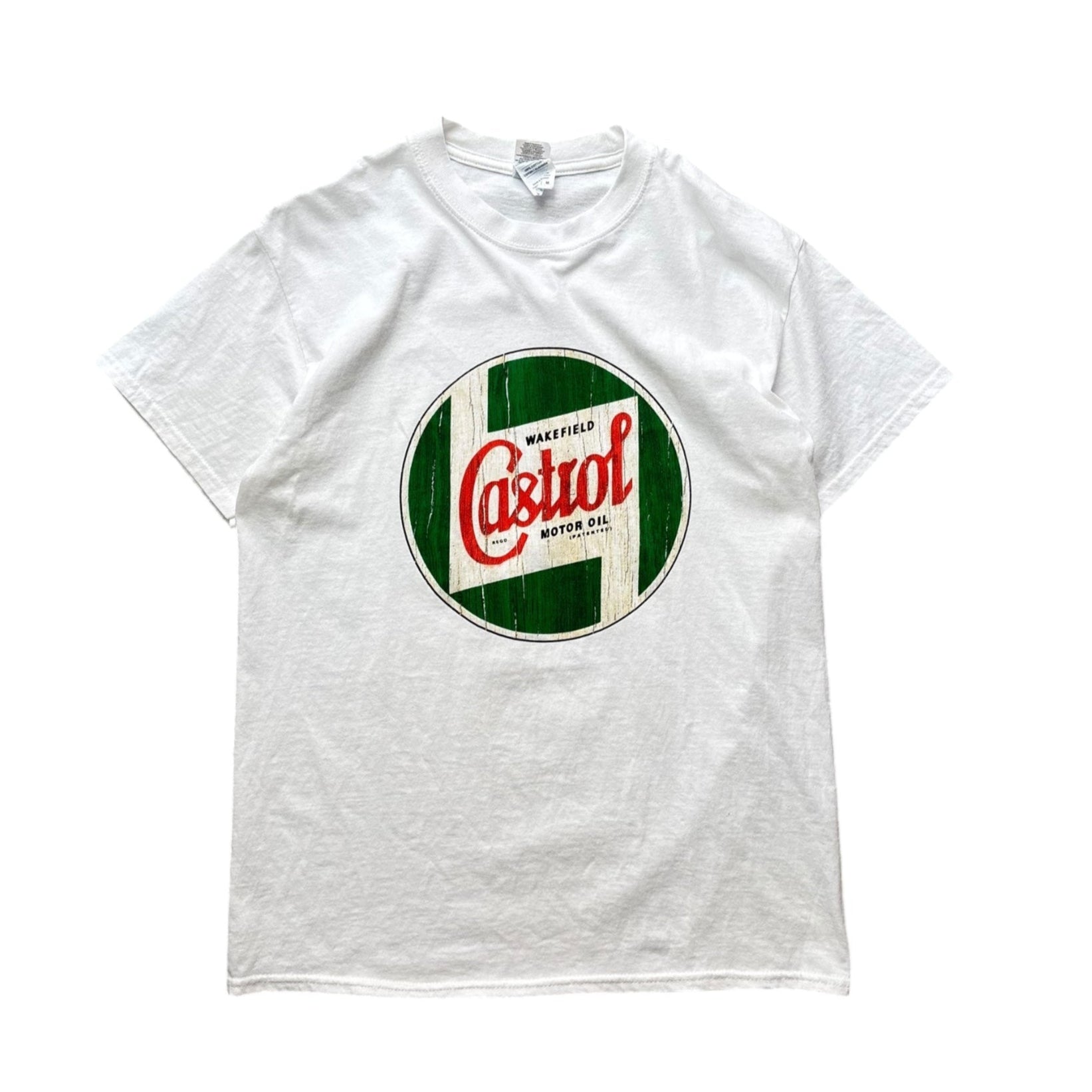 Vintage Gildan Printed Castrol T-Shirt (M) - Quaint Vintage