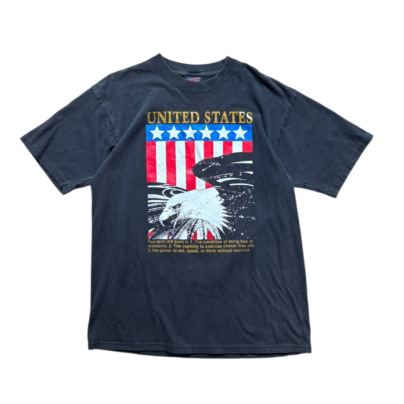 Vintage Made in USA Printed T-Shirt (L) - Quaint Vintage