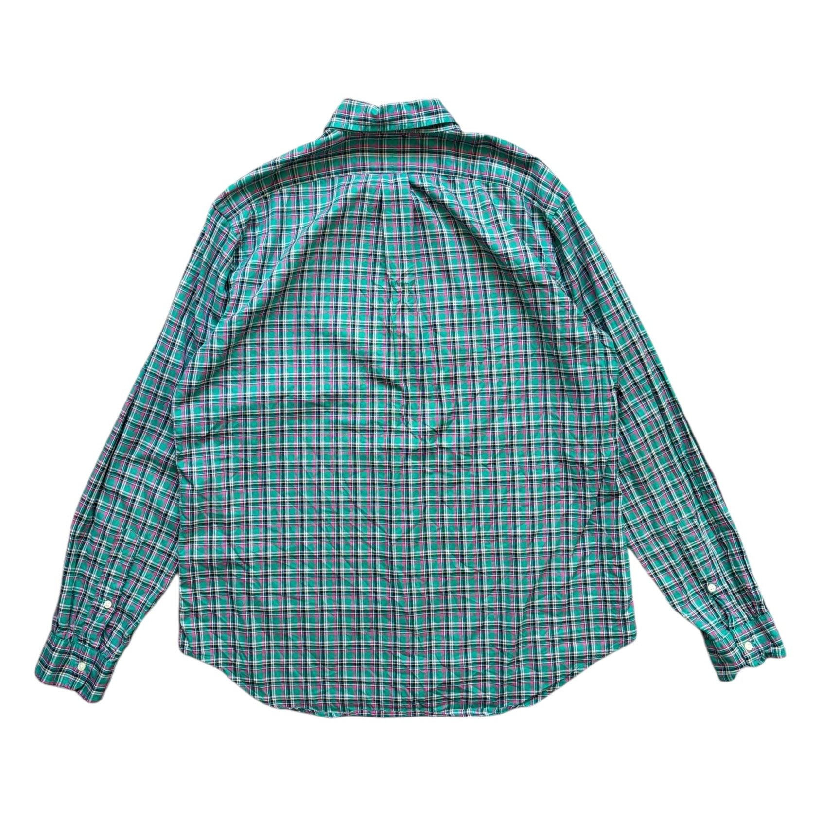 Vintage Ralph Lauren Checkered Multi Color Shirt (L) - Quaint Vintage