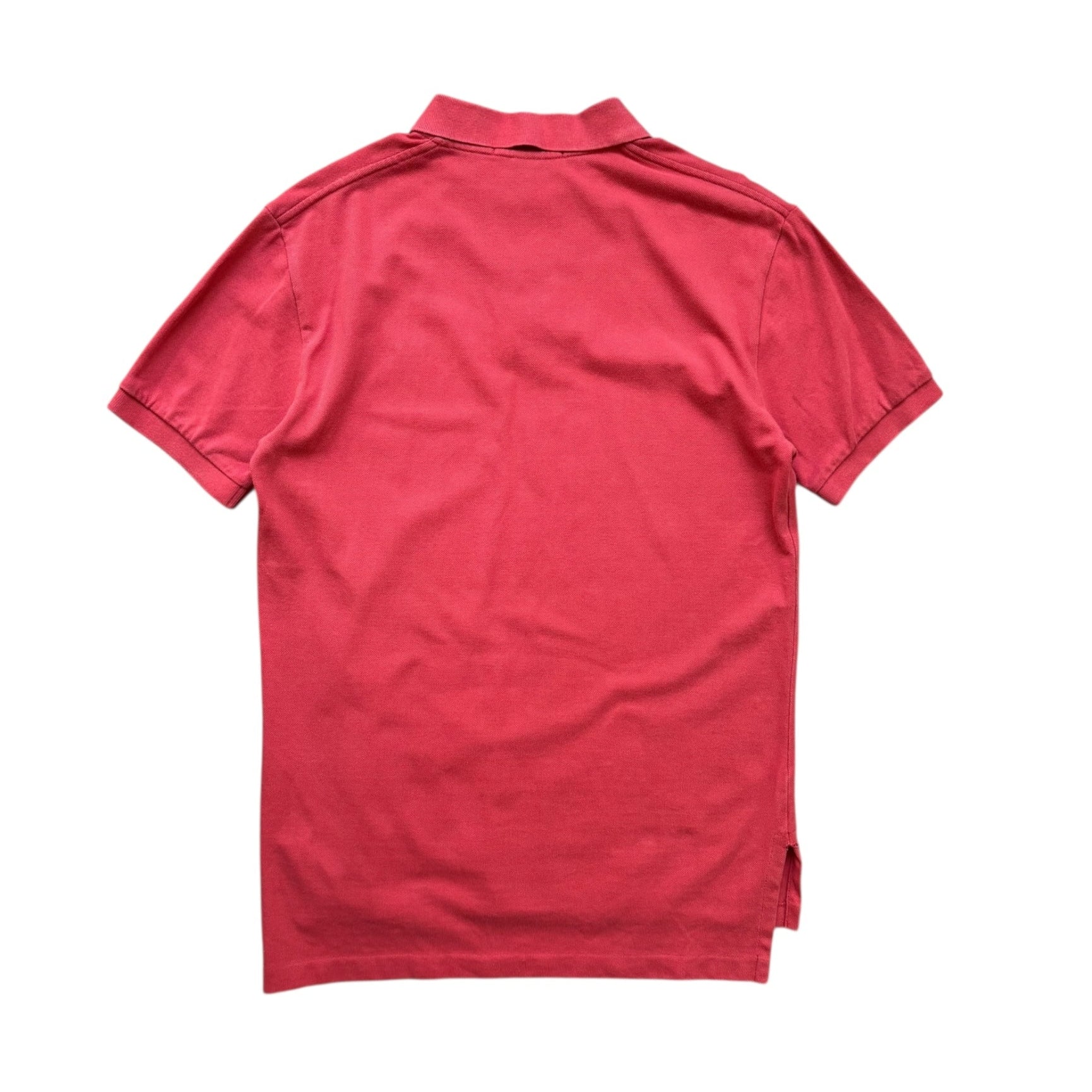 Vintage Ralph Lauren Coral Polo T-Shirt (S) - Quaint Vintage