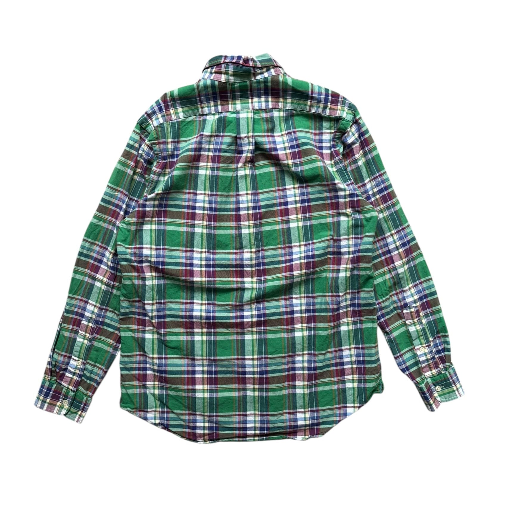 Vintage Ralph Lauren Green Plaid Shirt (S) - Quaint Vintage
