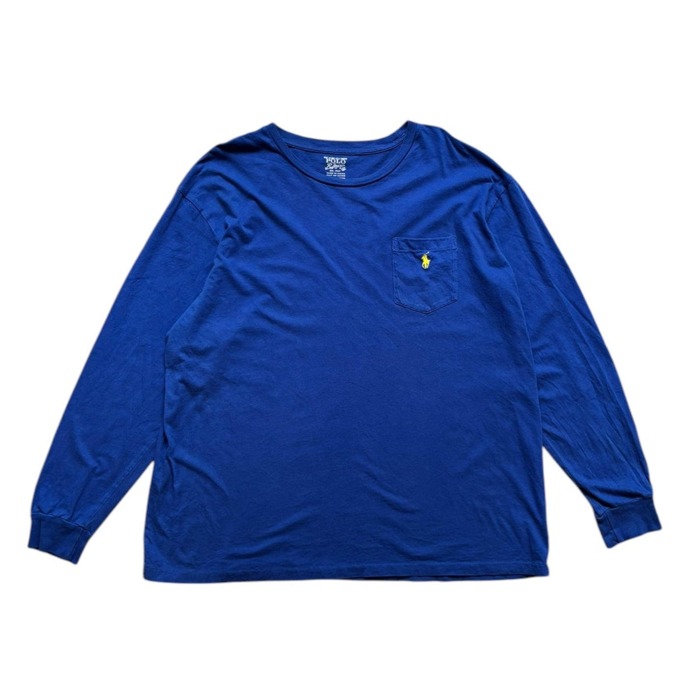 Vintage Ralph Lauren Longsleeve with Pocket (XL) - Quaint Vintage