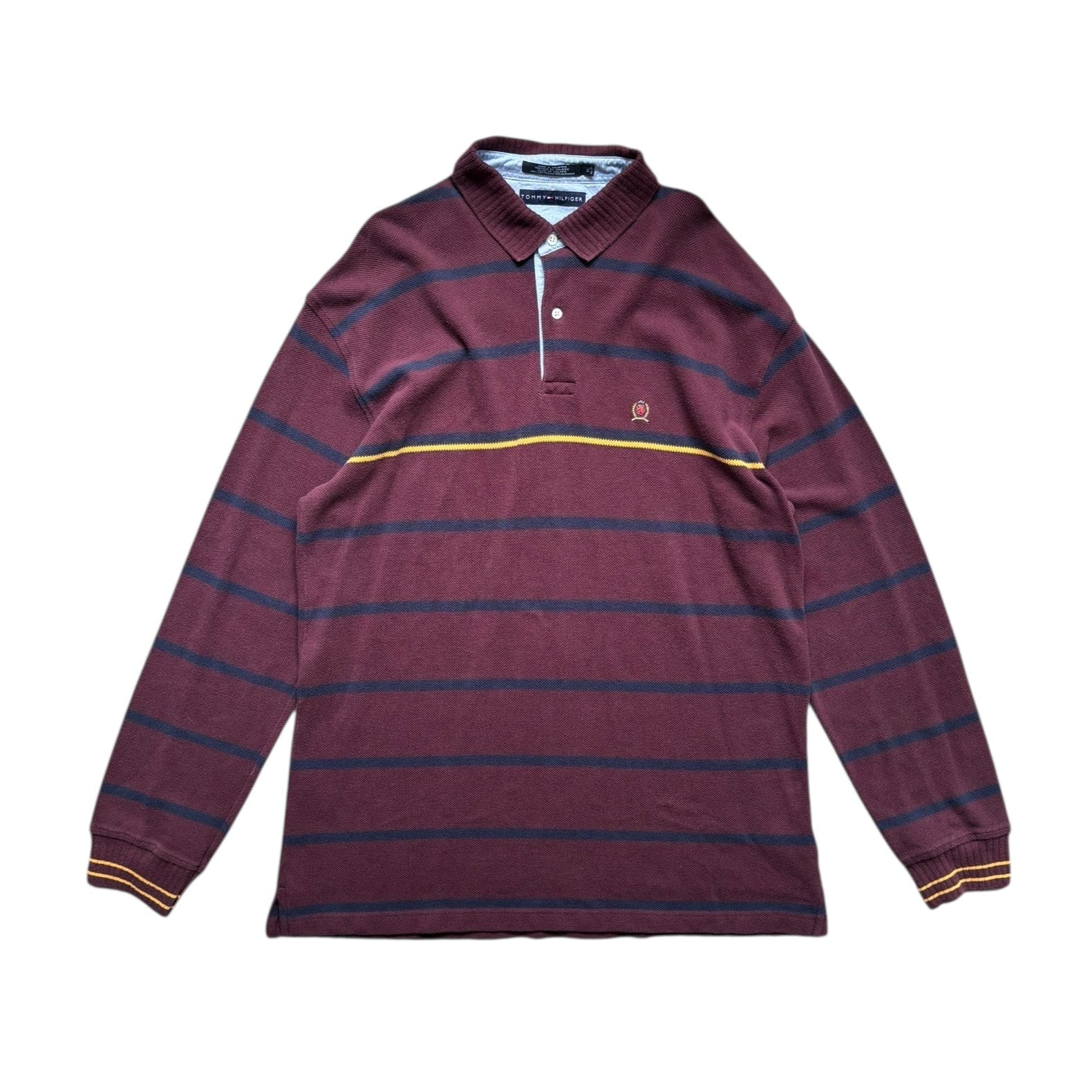Vintage Tommy Hilfiger Polo Neck Sweater (XL) - Quaint Vintage